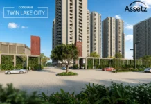 Assetz Codename Twin Lake City in Hennur Road, Bangalore Details | Reviews | Price | Floor Plan | Photos | Master Plan | Brochure | Amenities | Location main elevation assetz codename twin lake city