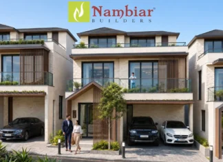 Upcoming Nambiar Villas on Bannerghatta Road, Bangalore main elevation upcoming nambiar bannerghatta villas