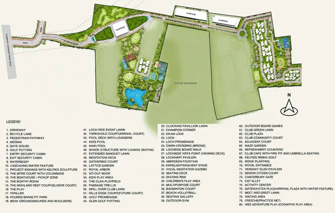 master plan abhee city urban glenn