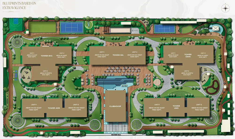 Master Plan - ONE By MSN Kokapet Hyd master plan one by msn kokapet hyd