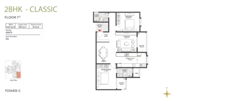 2bhk classic 1st floor tower c 2 sumadhura belfort soukya road whitefield
