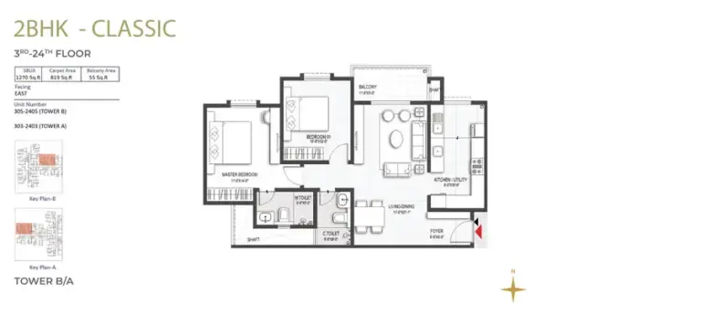 2bhk classic 3rd 24th floor tower b and a 3 sumadhura belfort soukya road whitefield