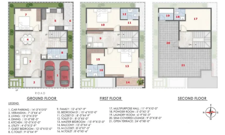 3bhk classic 2185 ira by the banks villas