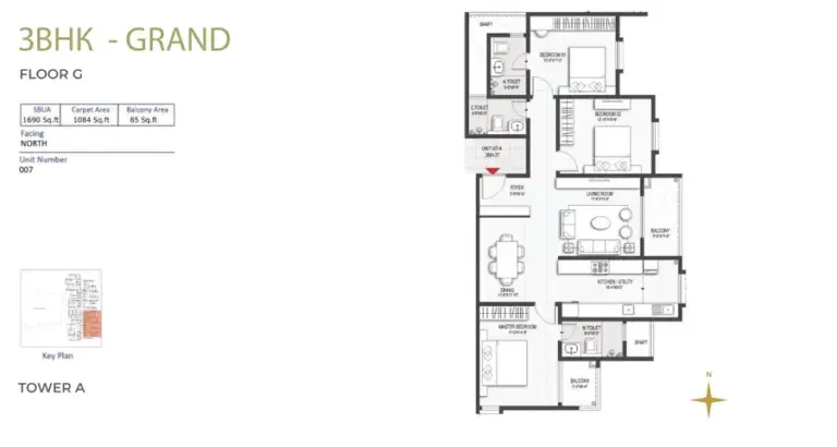 3bhk grand ground floor tower a 2 sumadhura belfort soukya road whitefield