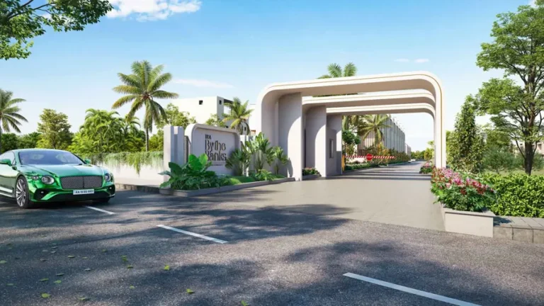 entrance. ira by the banks villas