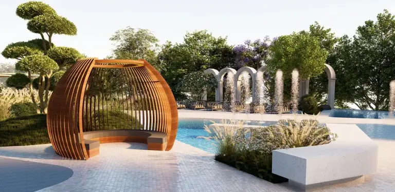 gazebos bridge epsilon villas