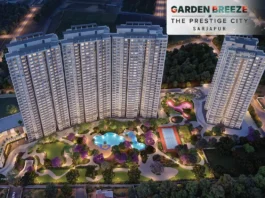 Prestige Garden Breeze at Prestige City, Sarjapur Road, Bangalore main elevation prestige garden breeze at prestige city