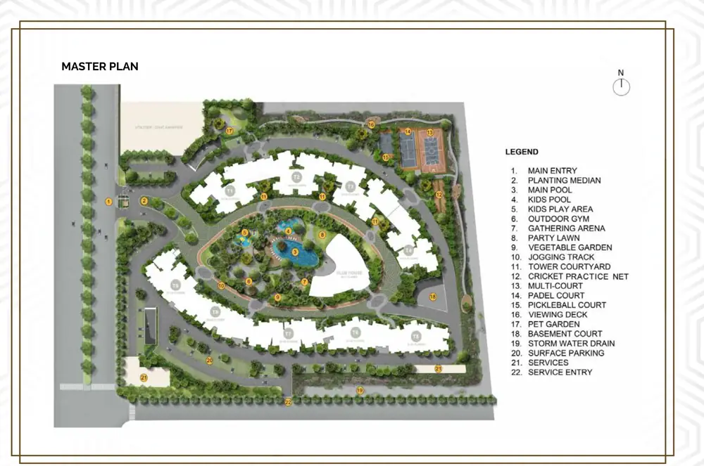 master plan prestige parklane kiadb phase 2