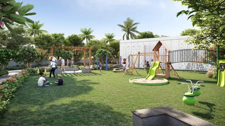 play area. ira by the banks villas
