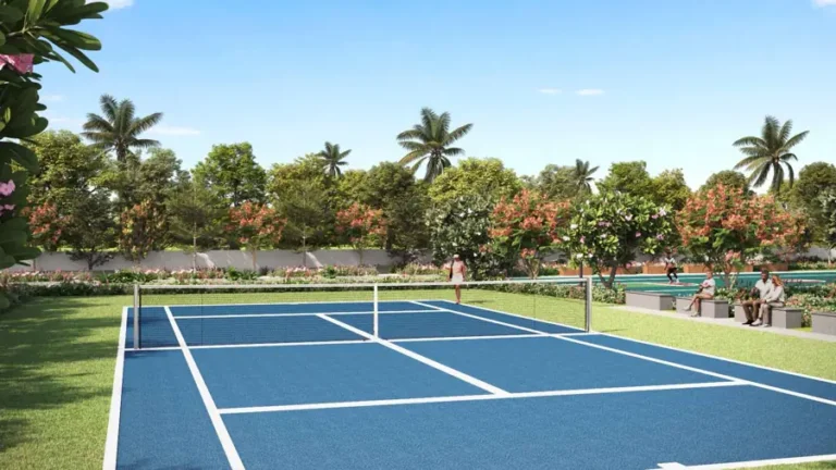 sports courts. ira by the banks villas