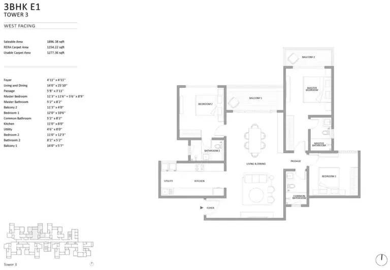 3bhk 1896 embassy south reserve yelahanka