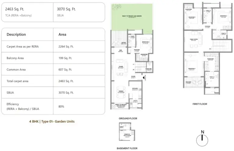 4bhk garden 3070 assetz mizu and ki hennur