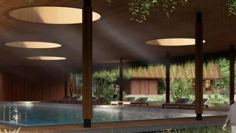 clubhouse pool embassy south reserve yelahanka