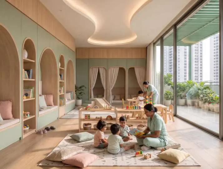 creche urbanrise the living wave sarjapur road