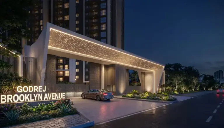 godrej brooklyn avenue kukatpally entrance