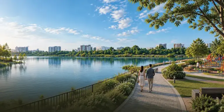 NVT Lakeside Residences (A Wonderful World) Lakeside Boardwalk