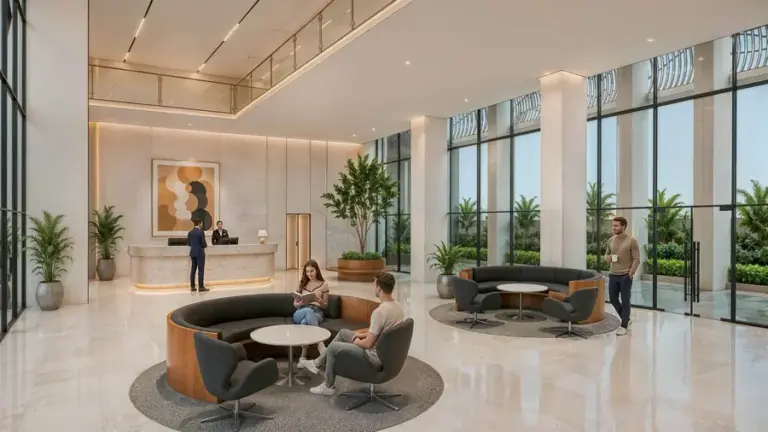lobby avira by avr kokapet